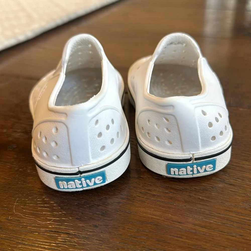 Native - White Miles Child Slip On Shoes - Size: C8